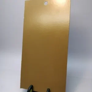 Gold Metallic Satin Powder Coating